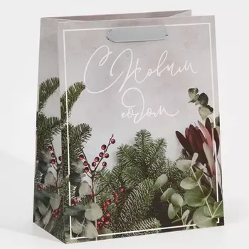 Пакет ламинированный вертикальный «Еловый аромат», MS 18 23 10 см