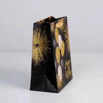 Пакет ламинированный вертикальный Happy Birthday, MS 18 × 23 × 10 см