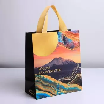 Пакет ламинированный вертикальный «Исскуство», ML 23 27 11,5 см