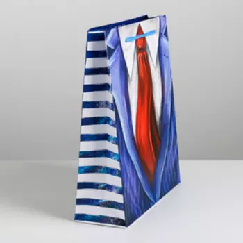 Пакет ламинированный вертикальный «Мистер совершенство», M 26 × 30 × 9 см