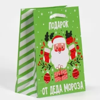 Пакет ламинированный вертикальный «Подарок», S 12 × 15 × 5,5 см