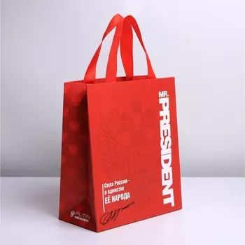 Пакет ламинированный вертикальный «President», ML 23 27 11,5 см