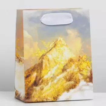 Пакет ламинированный вертикальный «Расширяй горизонты», S 12 15 5,5 см