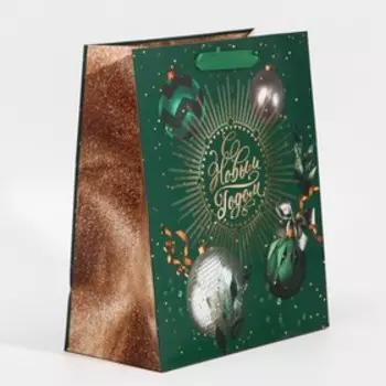 Пакет ламинированный вертикальный «Роскошь», ML 23 27 11,5 см