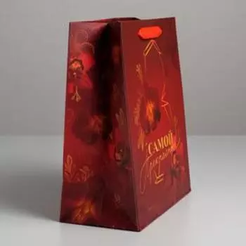 Пакет ламинированный вертикальный «Самой прекрасной», ML 23 27 11,5 см