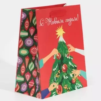 Пакет ламинированный вертикальный «Шарики», MS 18 23 10 см