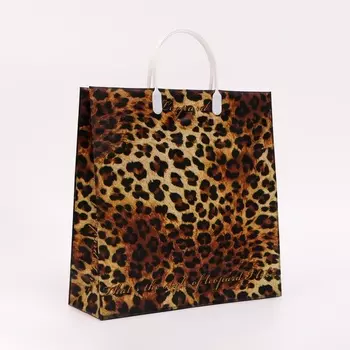 Пакет «Леопард», мягкий пластик, 3030 см, 120 мкм