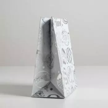 Пакет металлизированный вертикальный «Яркий праздник», MS 18 х 23 х 10 см