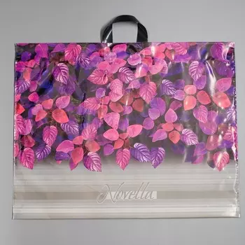 Пакет «Новелла», полиэтиленовый с петлевой ручкой, 7155 см, 90 мкм