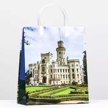 Пакет "Пейзаж", мягкий пластик, 26 x 23 см, 110 мкм