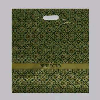 Пакет "Перфекто Милкшейк", полиэтиленовый с вырубной ручкой, 90 мкм, 42х48 см