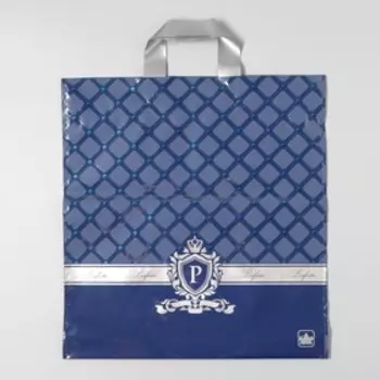 Пакет «Перфекто Сапфир», полиэтиленовый с петлевой ручкой, 3740 см, 95 мкм