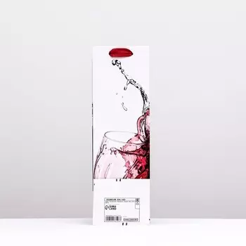 Пакет под бутылку Bordeaux, белый 10.5338.5 см