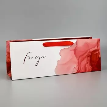 Пакет под бутылку For you, 36 х 10 х 13 см