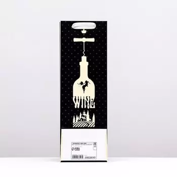 Пакет под бутылку Life in wine, 12369 см