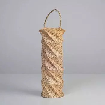 Пакет под бутылку «Present for you», 37,5 × 11 × 9 см