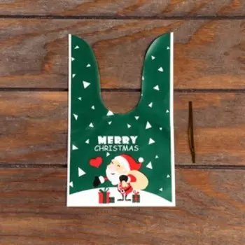 Пакет подарочный, 13 х 23 см