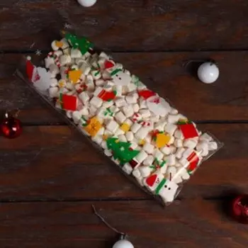 Пакет подарочный новогодний, для сладких подарков, 1327 см