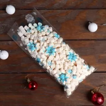 Пакет подарочный новогодний, для сладких подарков, 1327 см