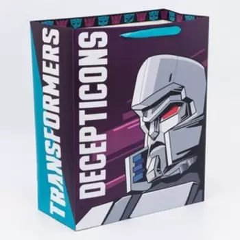 Пакет подарочный «Автоботы»,40х49х19 см, упаковка, Трансформеры