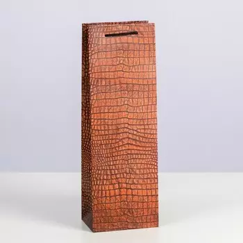 Пакет подарочный "Брутальность", 12 х 36 х х 8,5 см