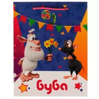 Пакет подарочный «Буба», 18 22.7 10 см