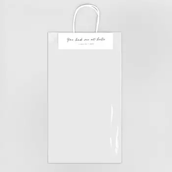 Пакет подарочный для цветов, 44*25 см