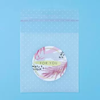 Пакет подарочный «Для тебя», 10 × 10 см