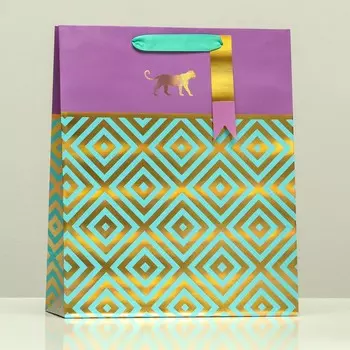 Пакет подарочный "Фантастика", 26 х 32 х 12 см