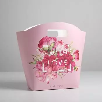 Пакет подарочный «For you», 30 × 32 × 11 см