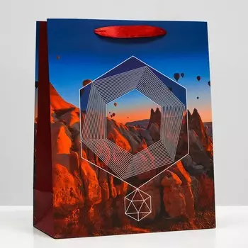 Пакет подарочный "Каппадокия", 26 х 32 х 12 см