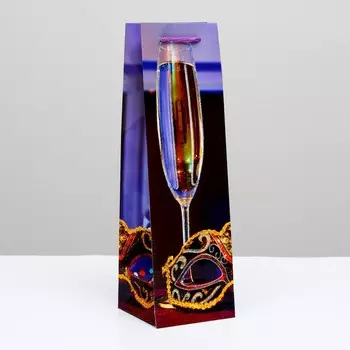 Пакет подарочный "Карнавал", 10 х 33 х 10 см