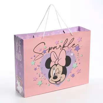 Пакет подарочный крафт Dream, 403111.5 см, Минни Маус