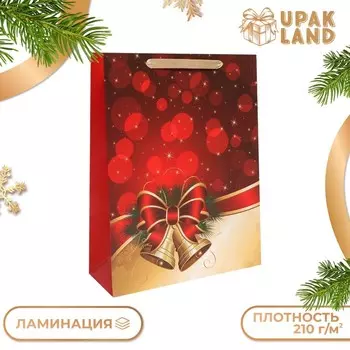 Пакет подарочный, ламинированный, «Бантик»,314011.5 см