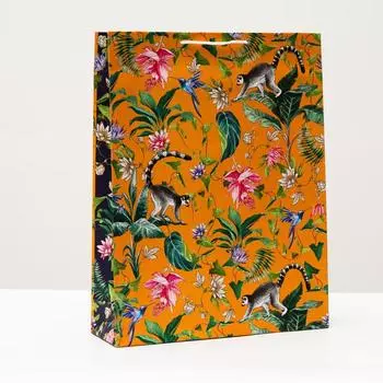 Пакет подарочный "Лемур", 33 х 42,5 х 10 см