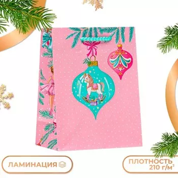 Пакет подарочный «Лошадка», 11.514.56.5 см