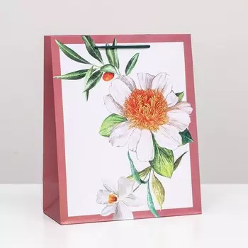 Пакет подарочный "Нарцисс" 26 х 32 х 12 см