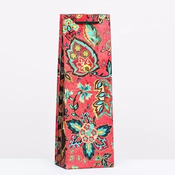 Пакет подарочный "Осень" 12 х 36 х 8,5 см