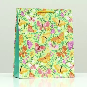 Пакет подарочный "Пари", 26 х 32 х 12 см