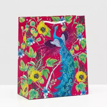 Пакет подарочный "Павлин", 18 х 22,3 х 10 см