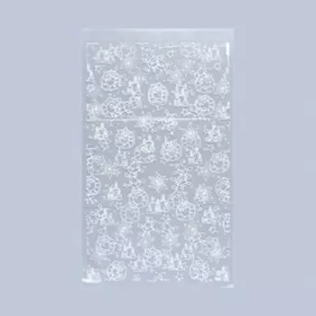 Пакет подарочный пластиковый «Новый год», 24 х 39 см