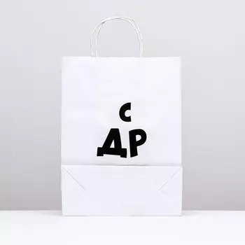 Пакет подарочный «С др крч!», 241032 см 1 шт.