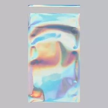 Пакет подарочный с липкой лентой 9*13 см