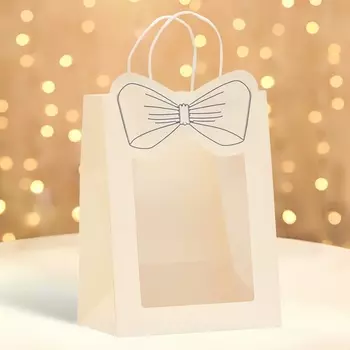 Пакет подарочный новогодний с оком «Бант», 192613 см