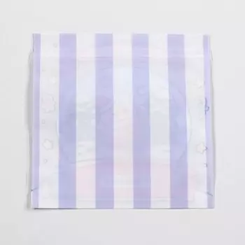 Пакет подарочный, с zip-lock застежкой 13.5 х 13.5 см