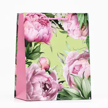 Пакет подарочный "Самой прекрасной", 18 х 22,3 х 10 см