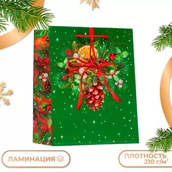 Пакет подарочный «Шишка», 1822.310 см