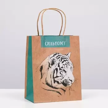 Пакет подарочный «Сильному» 1822.310 см