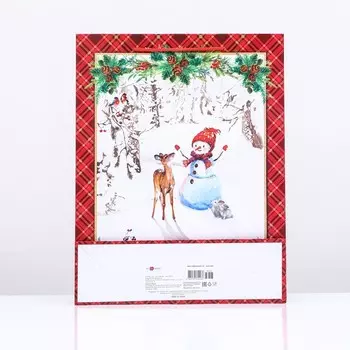 Пакет подарочный "Снежный патруль", 33 х 42,5 х 10 см