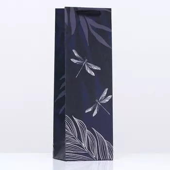 Пакет подарочный «Стрекоза любви», 12368.5 см